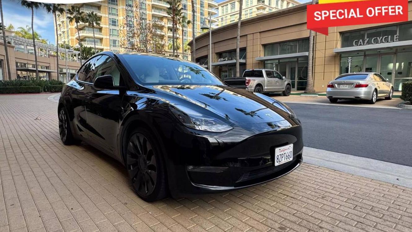 TESLA MODEL Y 2022 7SAYGDEF4NF351766 image